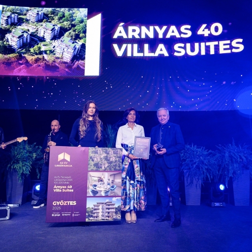  EuropaDesign AzÉvLakóparkja Árnyas40VillaSuites díjátadó ingatlanfejlesztés építészetiminőség életminőségjavítómegoldások LakóparkXPO,EuropaDesign, AzÉvLakóparkja, Árnyas40VillaSuites, díjátadó, ingatlanfejlesztés, építészetiminőség, életminőségjavítómegoldások, LakóparkXPO